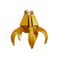 Hydraulic Orange Peel Grapple for Long Arm Backhoe Excavator