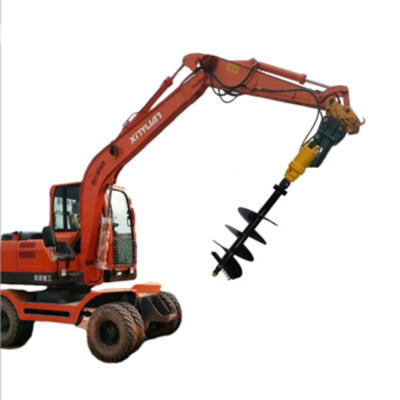 New design KINGER excavator earth auger hydraulic earth auger for sale