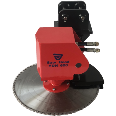 excavator accessories saw head attachment