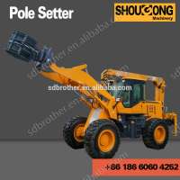 Pole Planter, Pole Setter, Pole erection machine