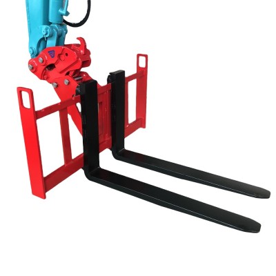 Customized Lifting Fork Pallet Forks for mini excavator used